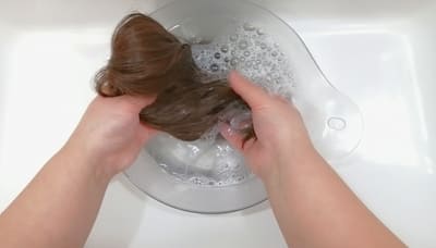 医療用かつらのお手入れ
