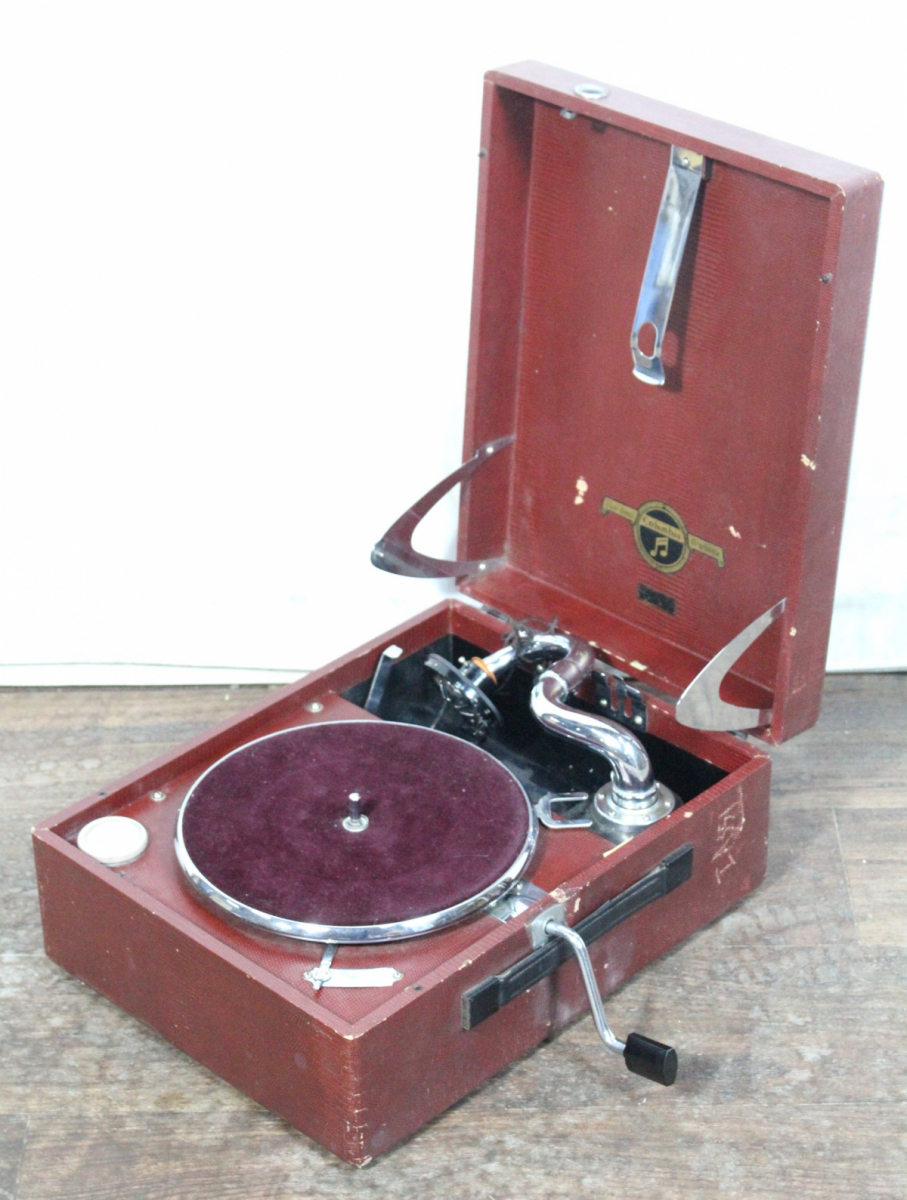 買取実績：Columbia コロンビア G-65 蓄音機 SPレコード