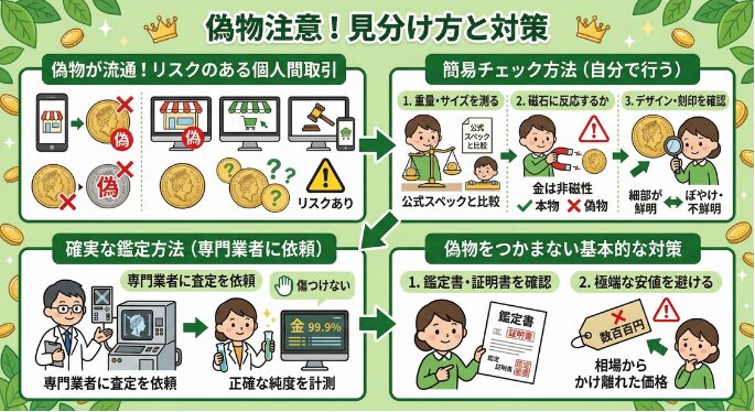 エリザベス女王コインの偽物に注意|見分け方と対策